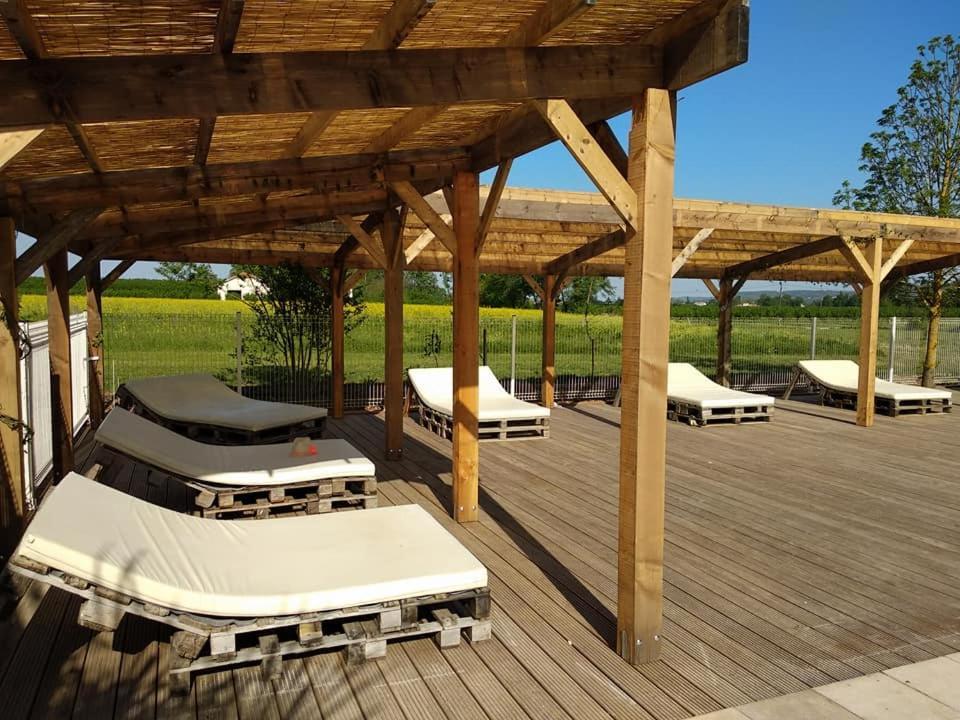 Domaine Ramonjavel, Glamping & Alpaca'S Fongrave Exterior foto